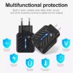 PD03 20W USB Charger with USB to 8 Pin Cable, US Plug, Black - 6