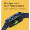 AW18 1.69" Color Screen Smart Watch, Bluetooth Call, Heart Rate, Coffee - 8