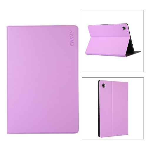 Samsung Galaxy Tab A8 10.5 2021 Leather Stand Case Purple X200/X205 - 1