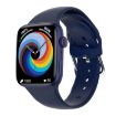 W7 Smart Watch 1.8" Color Screen, Heart Rate & Blood Pressure Monitor Blue - 1