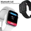 W7 Smart Watch 1.8" Color Screen, Heart Rate & Blood Pressure Monitor, White - 6