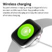 W7 1.8" Smart Watch - Heart Rate & Blood Pressure Monitor, Pink - 8