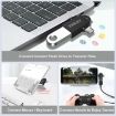 ENKAY ENK-AT112 2 in 1 Type-C & Micro USB to USB 3.0 OTG Adapter Black - 3