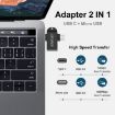 ENKAY ENK-AT112 2 in 1 Type-C & Micro USB to USB 3.0 OTG Adapter Black - 4