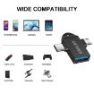 ENKAY ENK-AT112 2 in 1 Type-C/Micro USB to USB 3.0 OTG Adapter Silver - 2