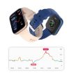 P45 Smart Watch 1.8" Color Screen, Heart Rate & Blood Pressure Monitor Blue - 3