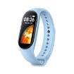 M7 0.96" Color Screen Smart Watch - Heart Rate & BP Monitor, Light Blue - 1