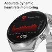 DT3 Mate Smart Watch - 1.5" Color Screen, Heart Rate & BP Monitor (Silver) - 5