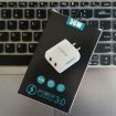 36W Dual Port QC3.0 USB Charger, Dual 18W Output, US Plug, Black - 7