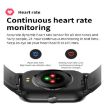 KT65 Smart Watch - 1.9" Color Screen, Heart Rate & Blood Pressure Monitor (Silver) - 6