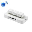 MK321BT Bluetooth 5.1 3-Key Custom Macro Keypad for Game/Office (White) - 2