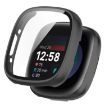 Fitbit Versa 4 Protective Case Black - PC+ Toughened Film Integrated - 1