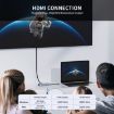JUNSUNMAY 7-in-1 USB-C Hub: 4K HDMI, VGA, Ethernet Docking Station - 2