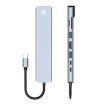 JUNSUNMAY 8 in 1 Type-C Dock: 4K HDMI, Ethernet, PD Charge, SD/TF Reader - 2