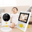 Wireless Baby Monitor with 2.4" Screen & Camera - US Plug, Yellow 855P - 6