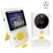2.4" Wireless Baby Monitor with Camera - Yellow, AU Plug, Model 855P - 1
