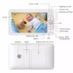 7" SM70PTZ Wireless Baby Monitor, Night Vision, 2-Way Intercom, US Plug - 3
