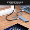 ENKAY Hat-Prince 5 in 1 Type-C Hub: 4K HDMI, 3.5mm Audio Adapter - 4