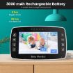 SM43A 4.3" Color Display Night Vision Baby Monitor Camera (US Plug) - 4