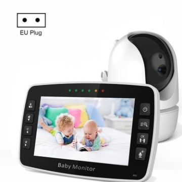 4.3" Color Display Night Vision Baby Monitor Camera SM43A (EU Plug) - 1