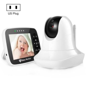 SM935 3.5" LCD Wireless Baby Monitor with Night Vision & Two-Way Audio - 1
