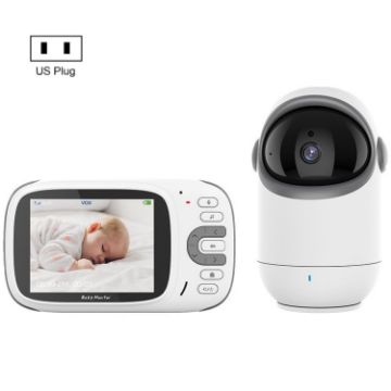 VB802 3.2" Baby Monitor Wireless Video Camera with US Plug - 1