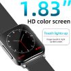 EP03 1.83" Smart Watch - Heart Rate & Blood Pressure Monitor (Silver) - 4