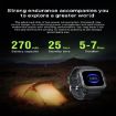 H30 1.91" Silver Smart Watch with Heart Rate & Blood Pressure Monitor - 8