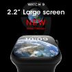 W59 Smart Watch, 2.2" Color Screen, Heart Rate & Blood Pressure Monitor, Black - 4