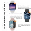 W59 Smart Watch, 2.2" Color Screen, Heart Rate & Blood Pressure Monitor, Black - 6