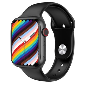 W38 1.9" Smart Watch - Heart Rate & Blood Pressure Monitor (Black) - 1