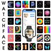 W38 1.9" Smart Watch - Heart Rate & Blood Pressure Monitor (Blue) - 6