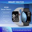 WS88 1.96" Smart Watch - Heart Rate & Blood Pressure Monitor (Black) - 3