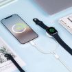 2 in 1 USB Magnetic Charging Cable for Apple Watch & iPhone, 1.2m Long - 4