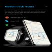 U8 Pro 2.09" Smart Watch - Heart Rate & Blood Pressure Monitor (Black) - 4