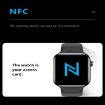 U8 Pro 2.09" Smart Watch - Heart Rate & Blood Pressure Monitor, Silver - 7