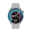 Q3 Max 1.36" Smart Watch, Heart Rate/Blood Pressure Monitor, Silver Strap - 2