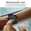 Q3 Max 1.36" Smart Watch, Heart Rate/Blood Pressure Monitor, Silver Strap - 4