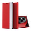 For Honor 400 Pro Global Red Leather Phone Case 160.8mm Electroplated - 1