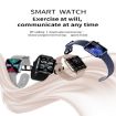 X7 Smart Watch 1.83" Color Screen, Heart Rate & Blood Pressure Monitor Silver - 5