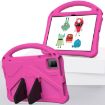 TCL Tab 10 Gen2 2023 EVA Shockproof Tablet Case with Holder - Rose Red - 6
