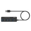 Onten 5305 USB3.0 4-Port HUB Docking Station - 4 in 1 Adapter - 3