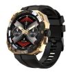E25 Gold Smart Watch 1.43" Color Screen, Heart Rate & Blood Pressure Monitor - 1