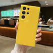 Samsung Galaxy S25 Ultra 5G Yellow Glitter TPU Phone Case - 1