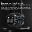 N22 1.96" Smart Watch - Heart Rate, Blood Pressure & Oxygen Monitor (Black) - 7