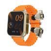 N22 1.96" Smart Watch - Heart Rate, Blood Pressure, Oxygen Monitor (Orange) - 1