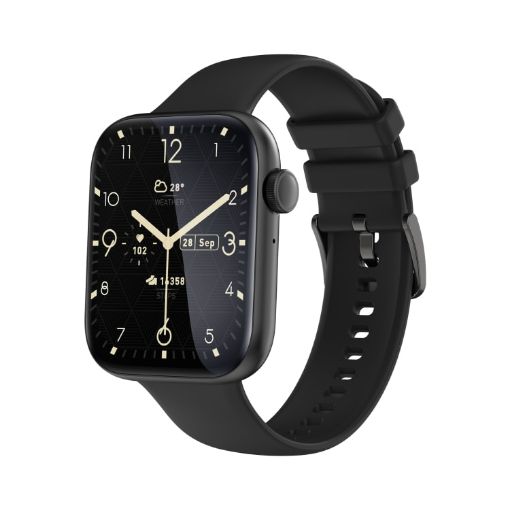 P59 Smart Watch - 2.01" Color Screen, Heart Rate/BP/Oxygen Monitor (Black) - 1