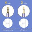 NORTHJO MTM03 3 Pole 3.5mm Male to Male Stereo Audio Cable 1m - 3