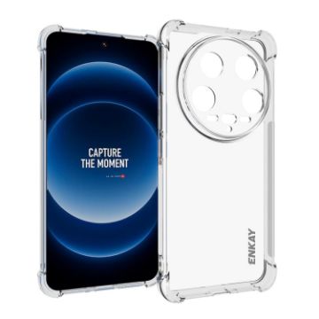 Xiaomi 14 Ultra ENKAY Hat-Prince Transparent TPU Shockproof Case - 1