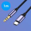 NORTHJO UTM03 Type-C to 3.5mm Audio Aux Cable, 1m Headphone Jack - 5
